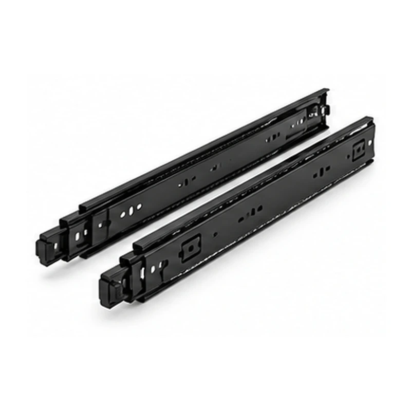 Black drawer slides