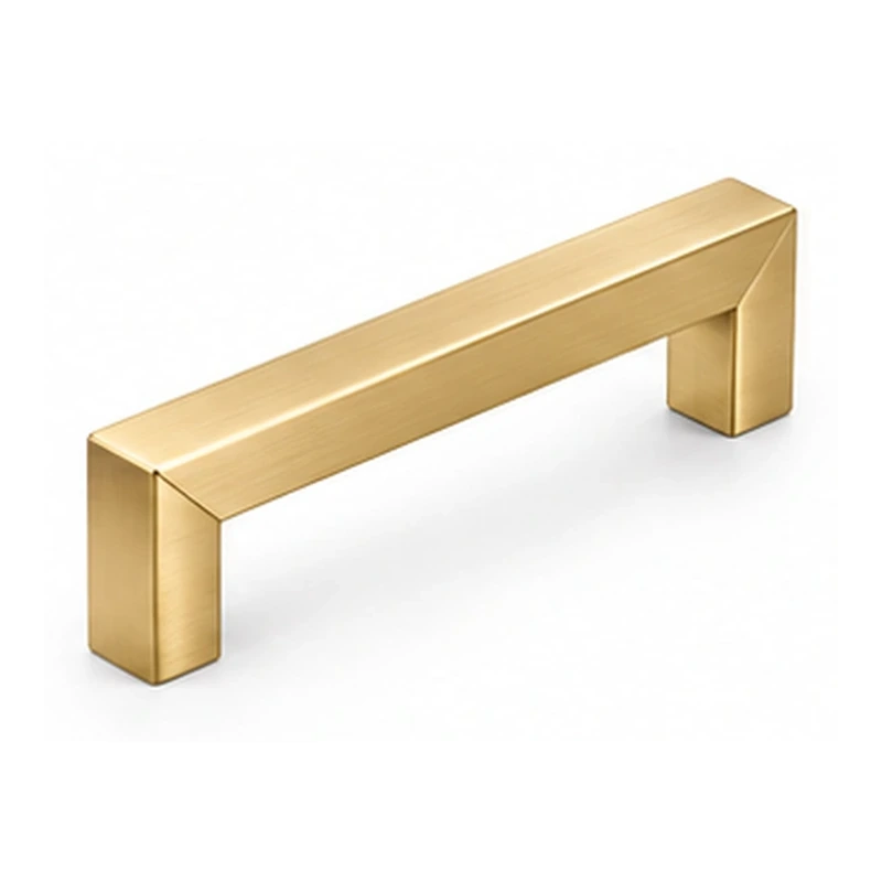 Brushed gold pull