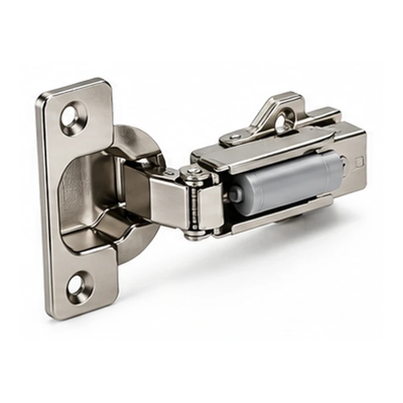 Soft-close cabinet hinge