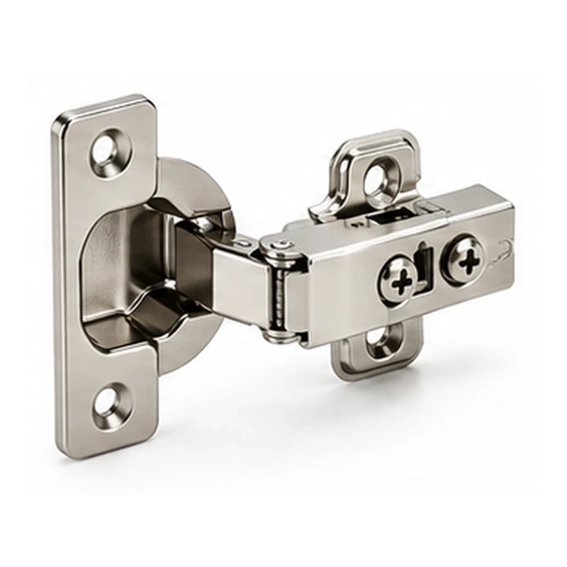 Clip-on cabinet hinge