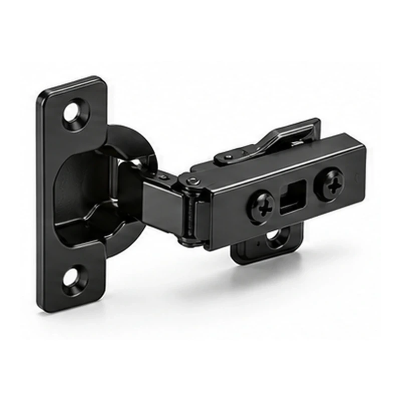Black soft-close hinge