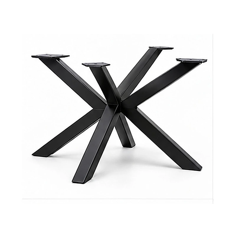 Gold radial table base