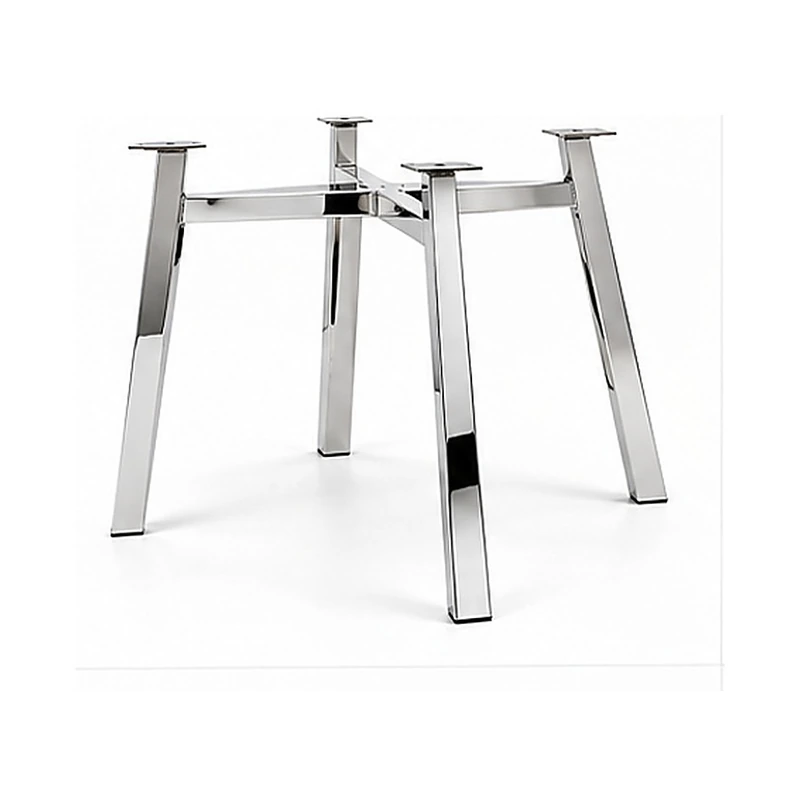 Four-leg chrome base