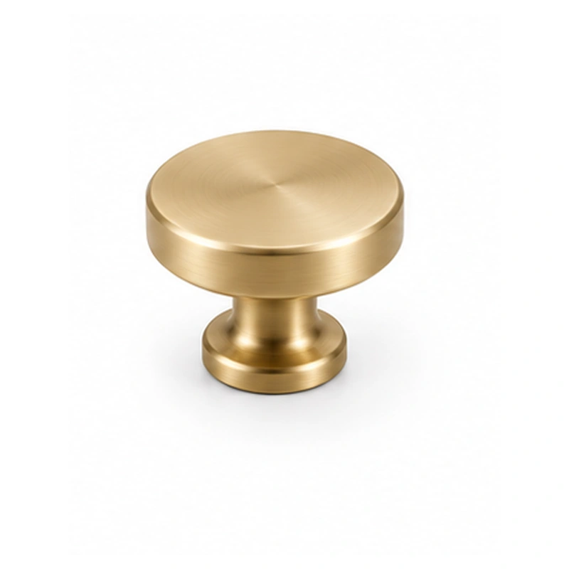 Brass cabinet knob