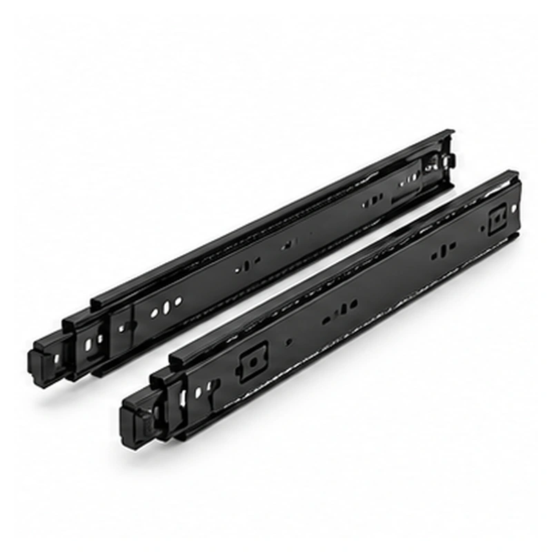 Black drawer slides
