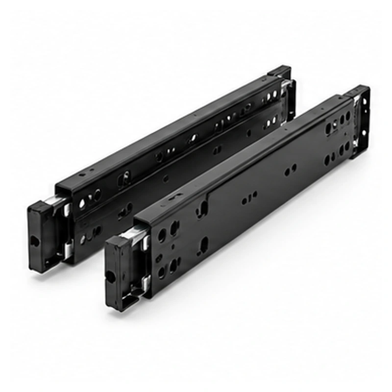 Black heavy-duty slides