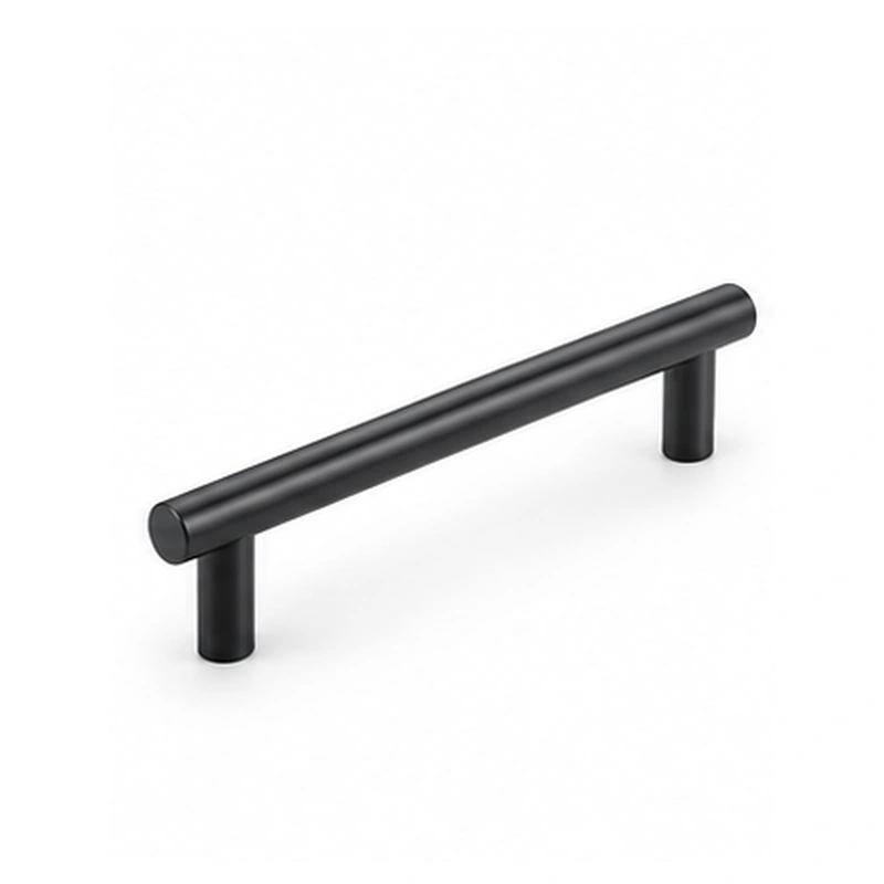 Slim black handle