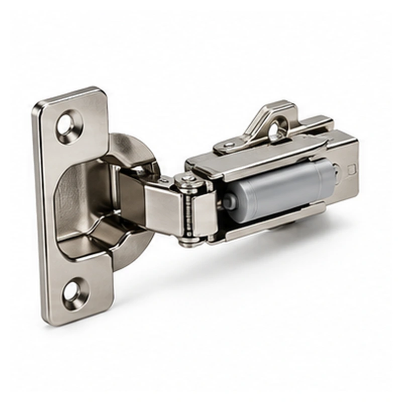Soft-close cabinet hinge